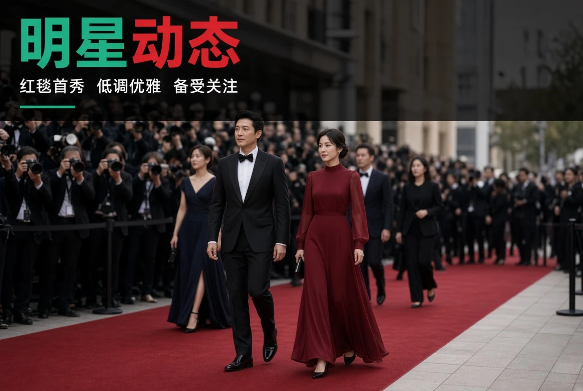 明星公开活动与镜头观察主题图
